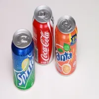 Soft drinks Sprite , Fanta , Coca Cola and others